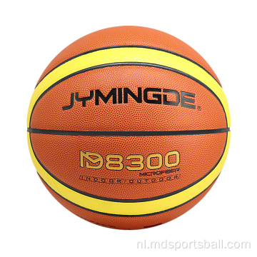 Aangepaste PU lederen indoor basketbal voor training